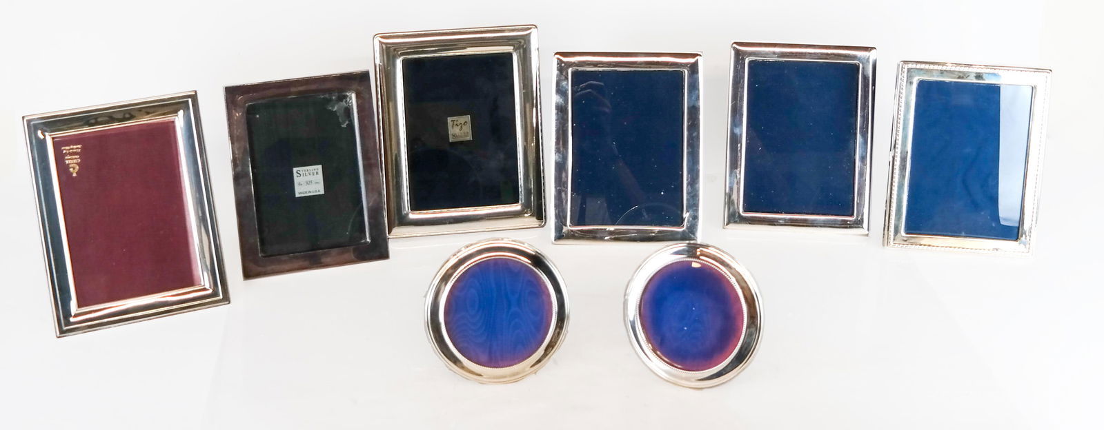 Eight Sterling Silver Picture Frames (1 of 10)