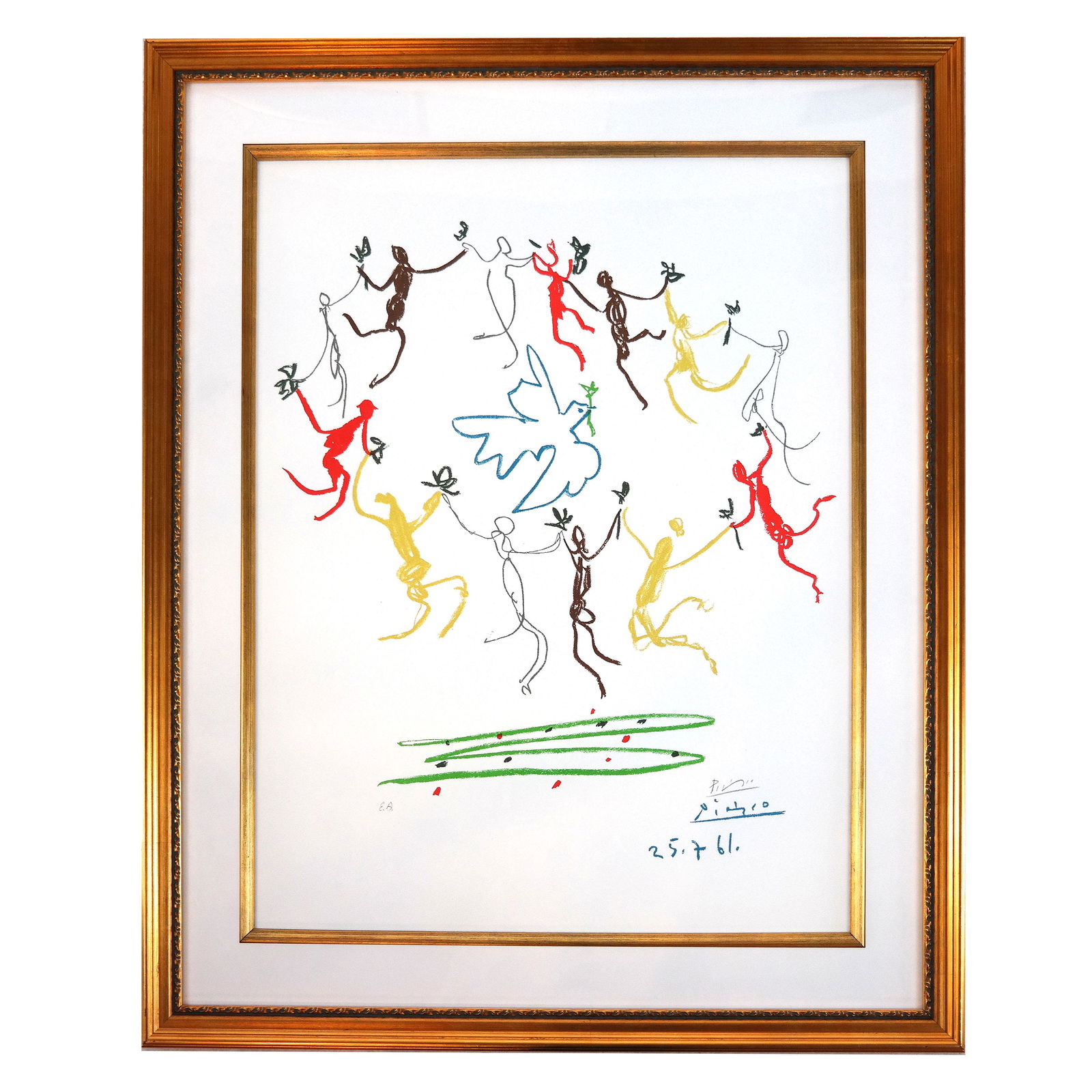 Pablo PICASSO: La Ronde de la Jeunesse -Lithograph (1 of 5)