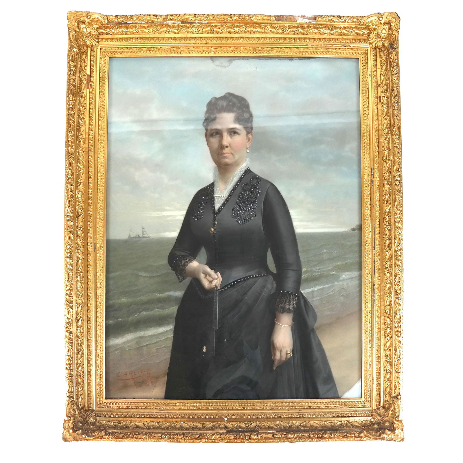 CARLING: Portrait of Irene Murray - Painting (1 of 12)