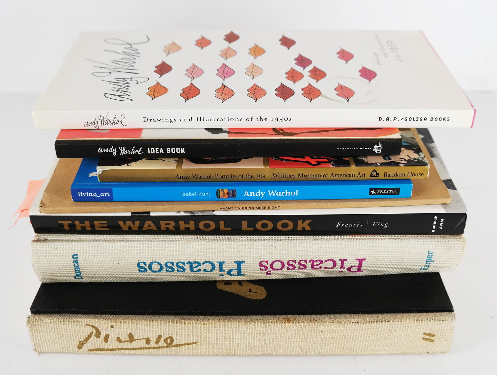 8 Art Books on Warhol and Picasso (1 of 18)