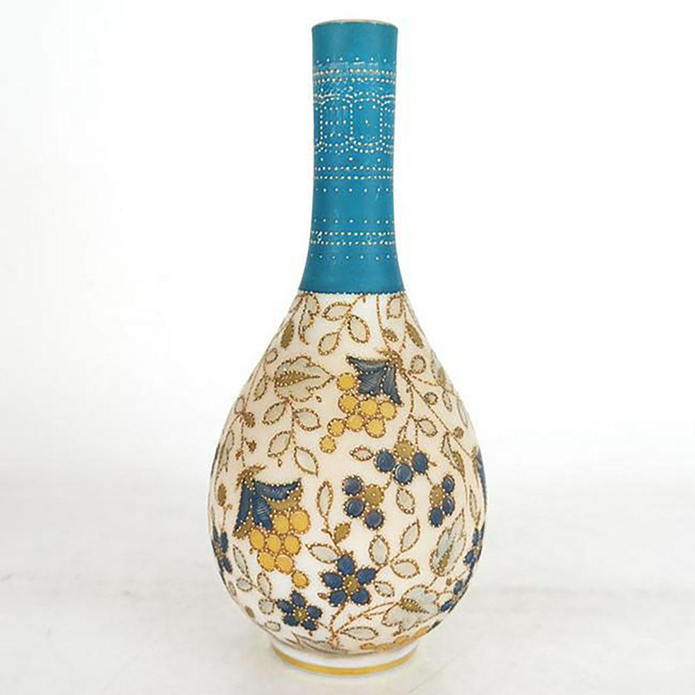 Continental Porcelain Decorated Vase (1 of 9)