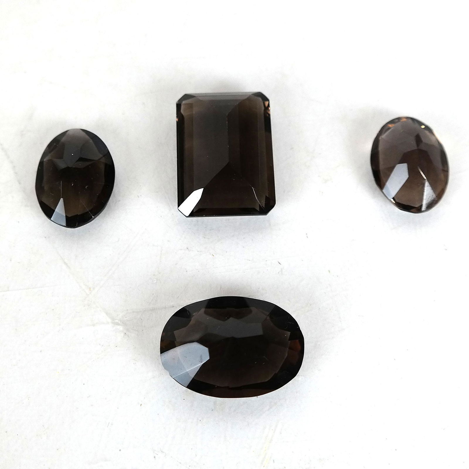 Large Group of Smoky Quartz Stones (1 of 6)