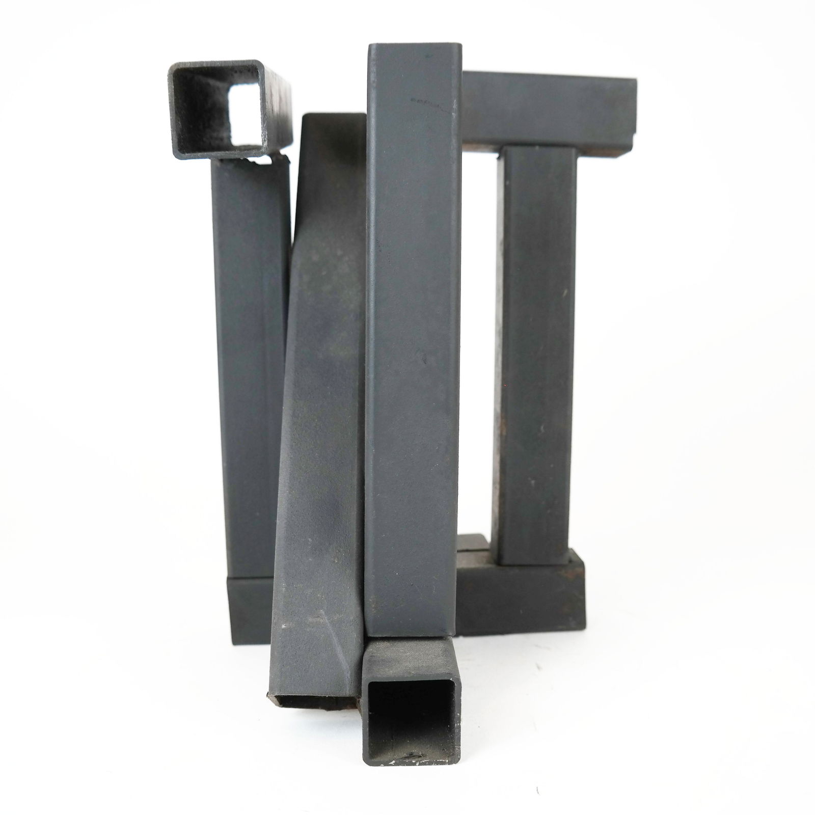 Maquette for "T-Square," Welded Steel: Tony Rosenthal (American, 1914-2009). Maquette for "T-Square." Welded Steel, unsigned, circa 1977. 10" H x 7" x 7 (25.4 x 17.8 x 17.8 cm.). From The Estate Collection of Tony Rosenthal. This piece com