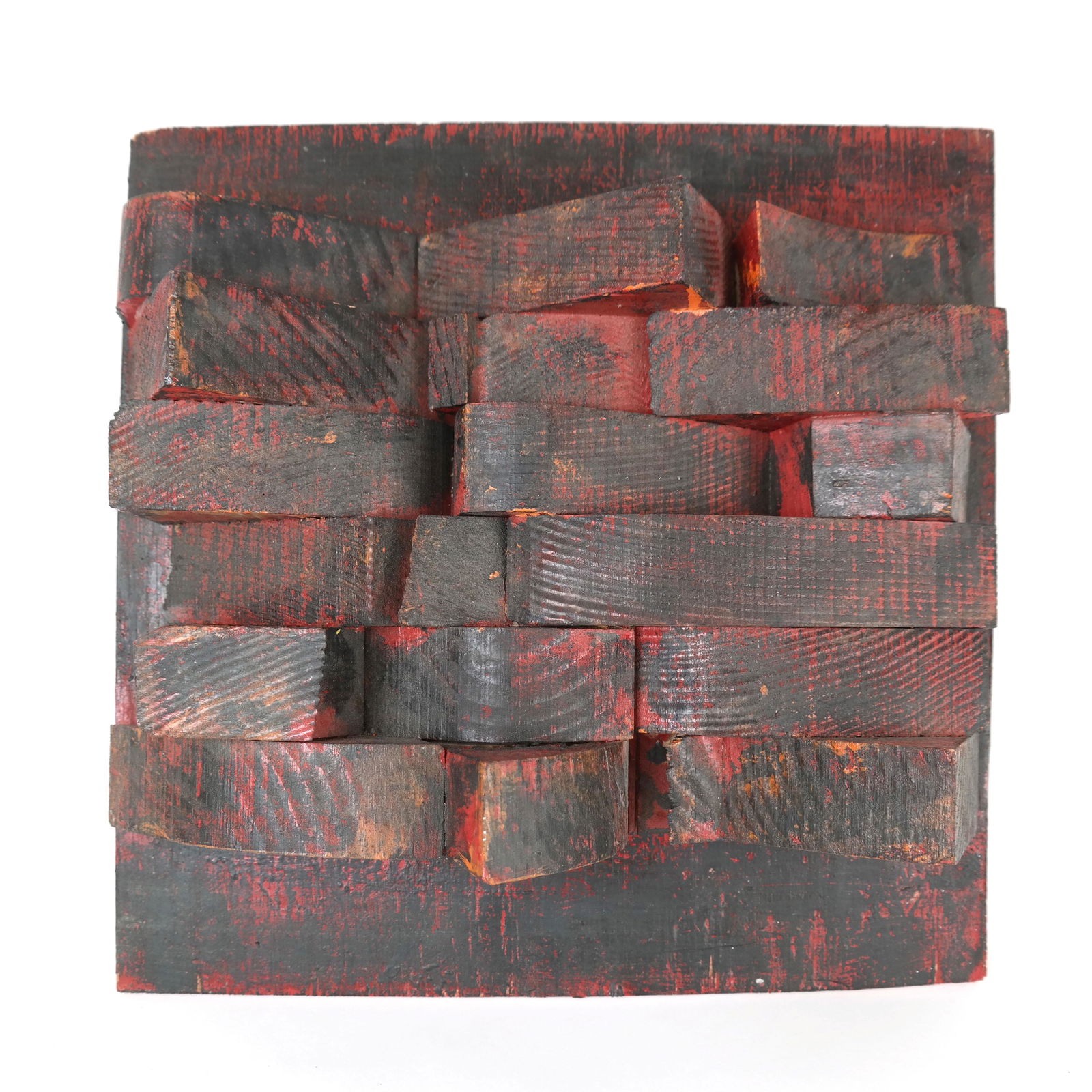 Untitled, Painted Wood Assemblage (1 of 8)