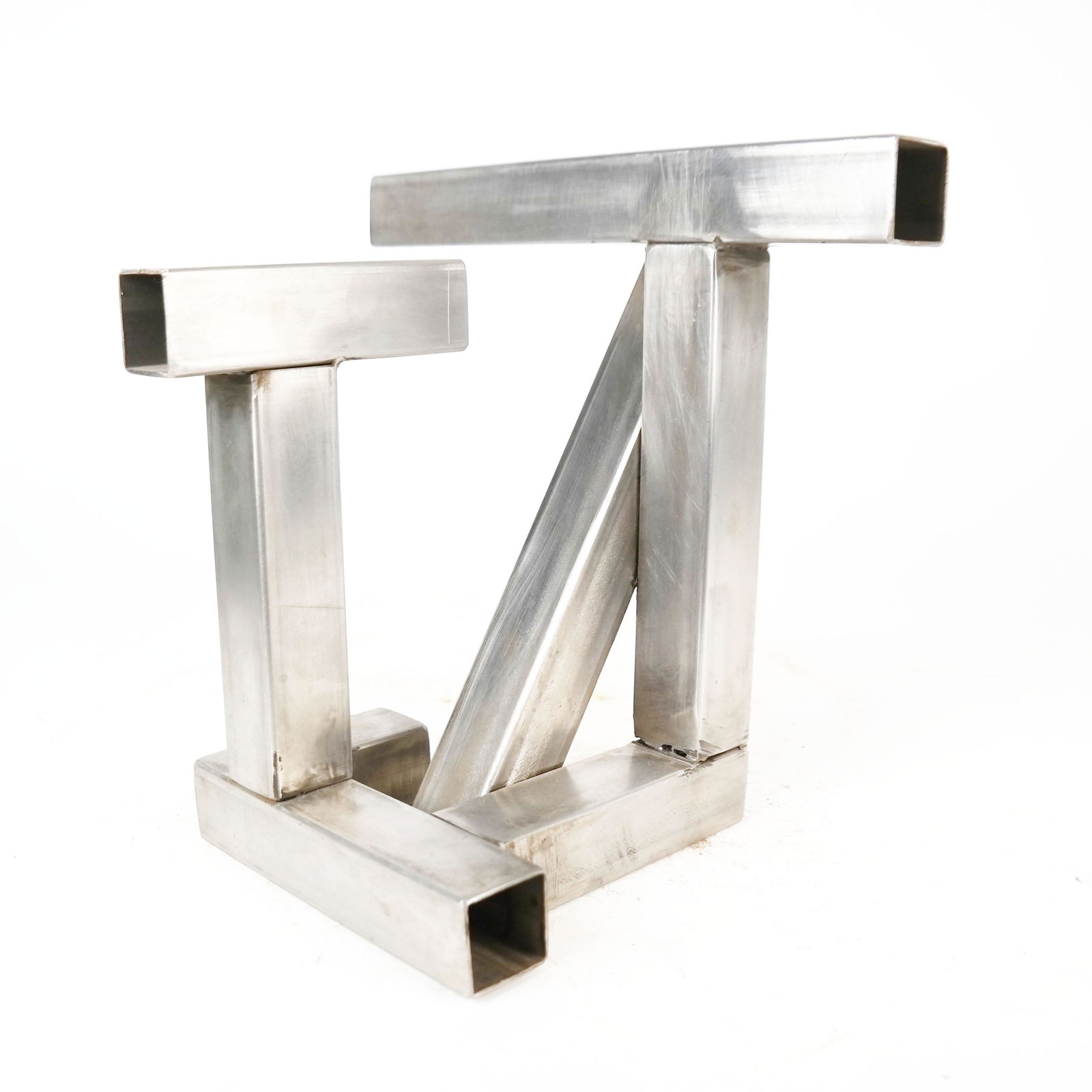 Maquette For "T-Square" Variation, Polished Steel (1 of 9)