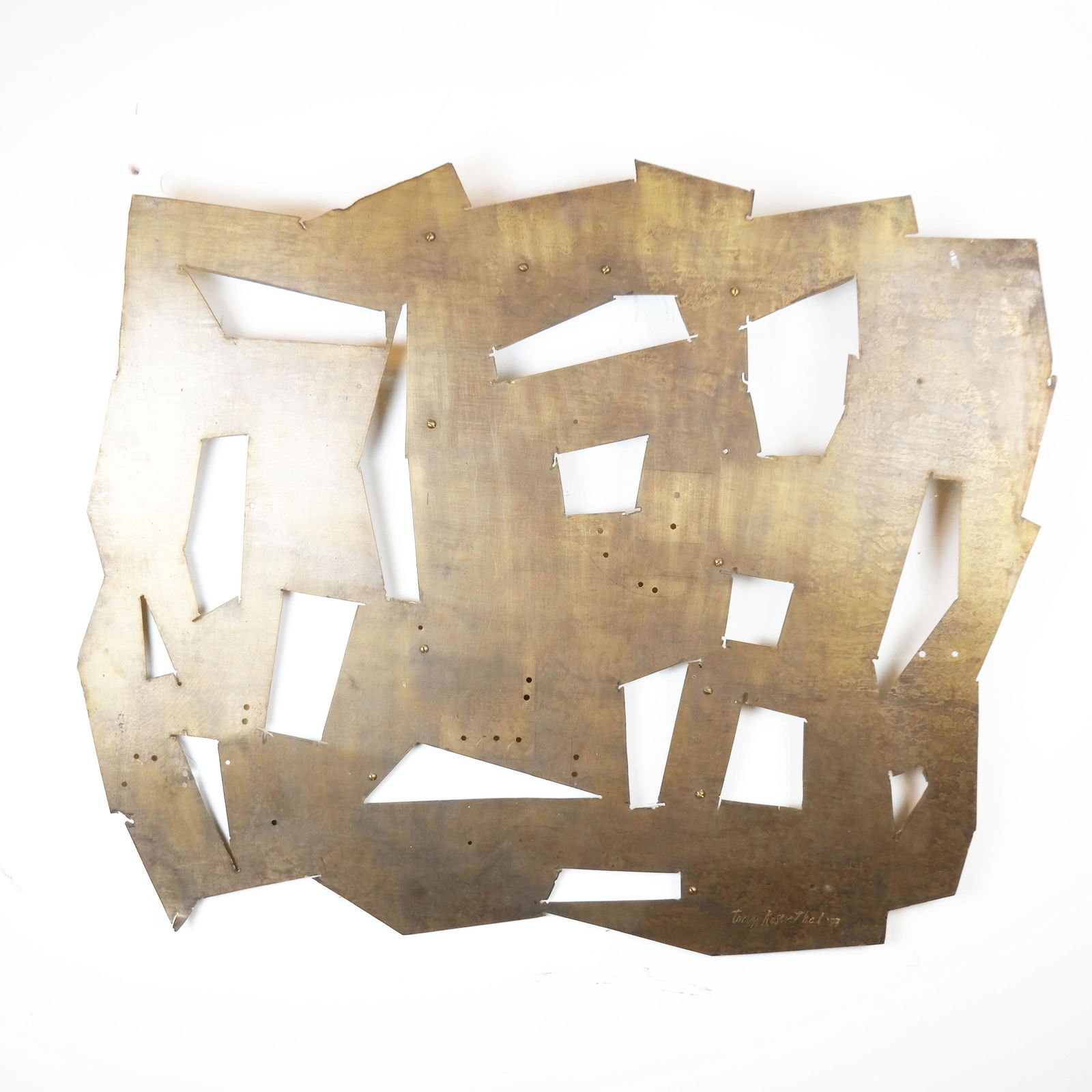 Untitled, Reticulated Aluminum (1 of 9)