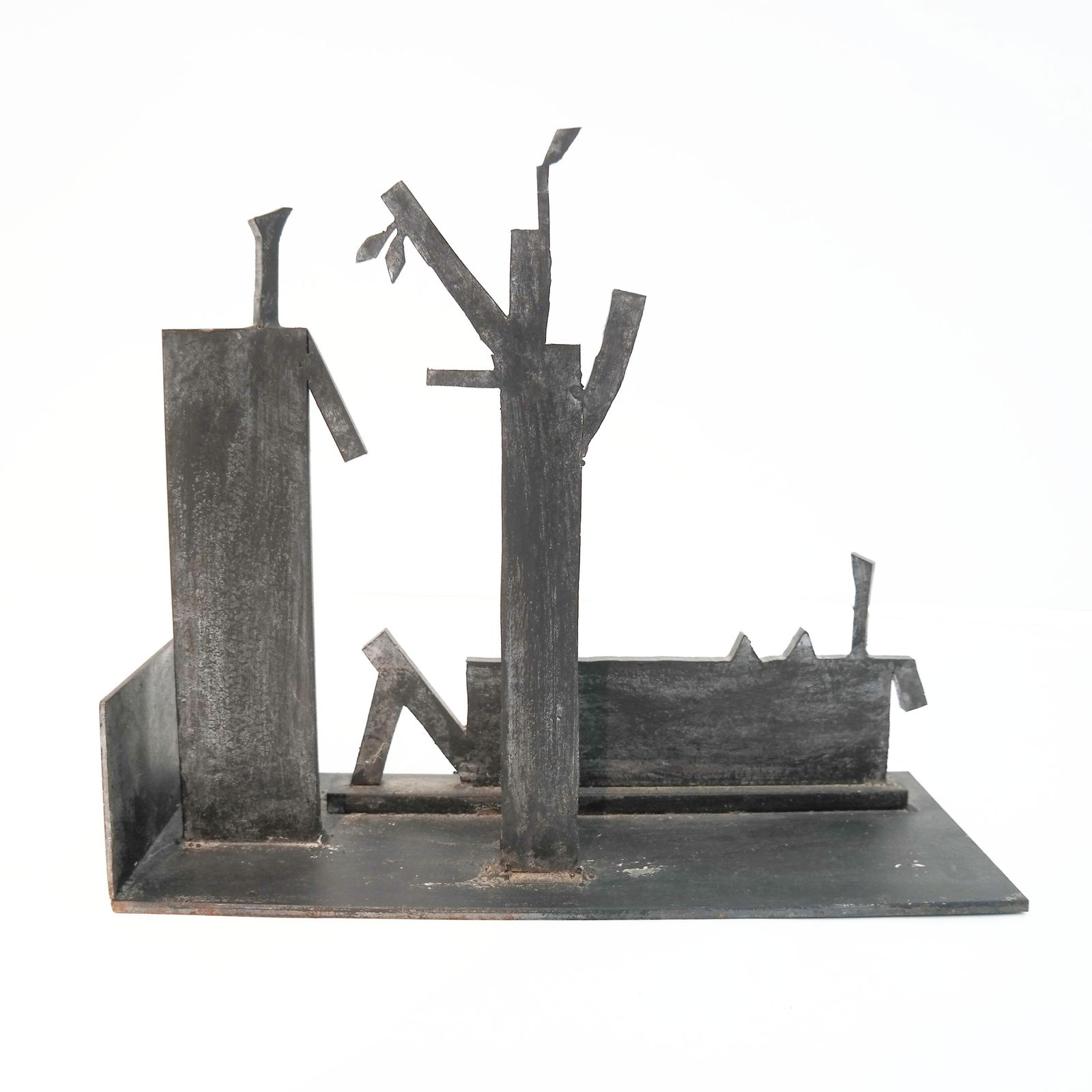 Untitled (Abstract Figural Group). Welded Steel (1 of 10)