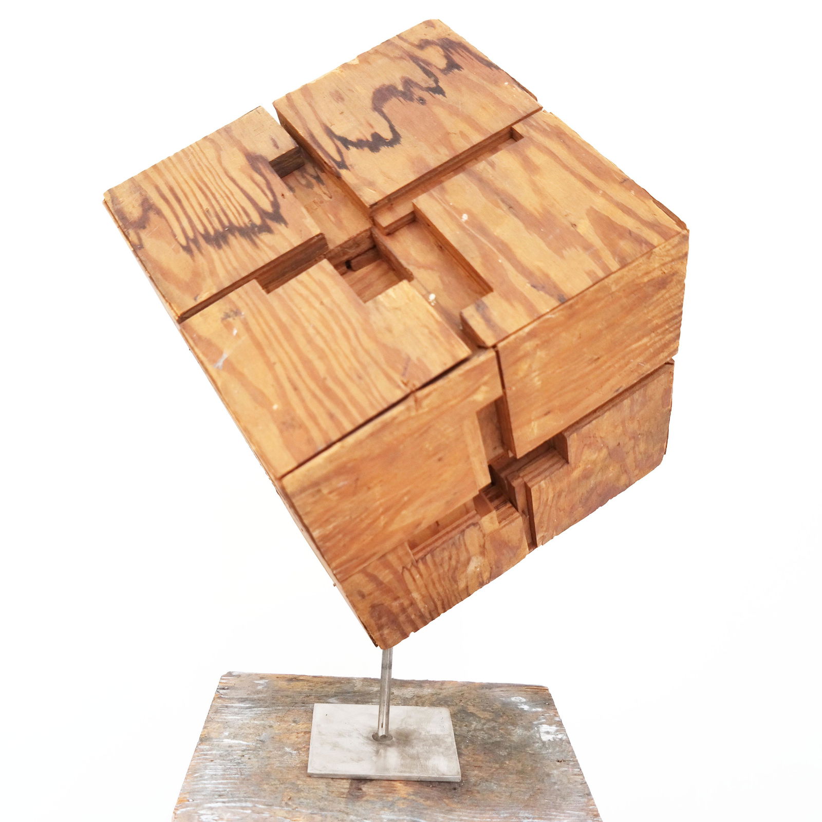 Maquette for "Alamo" Variation, Plywood (1 of 19)