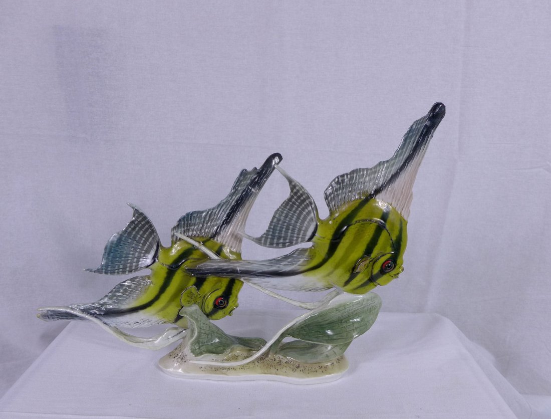 Rosenthal Porcelain Angel Fish Figurine Heidenreic (1 of 5)