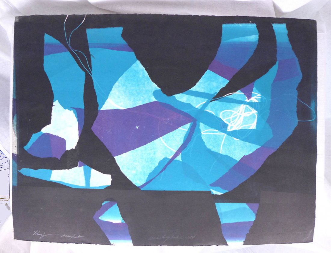 Viola Burley Leak Abstract Print (1 of 6)