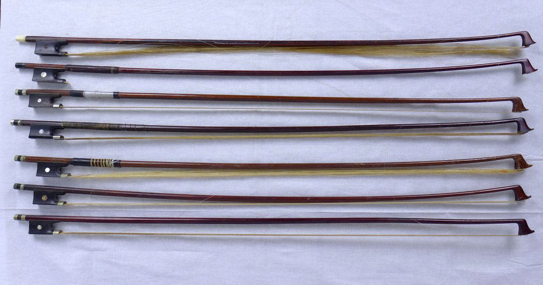 Group of Vintage Violin Bows (1 of 8)