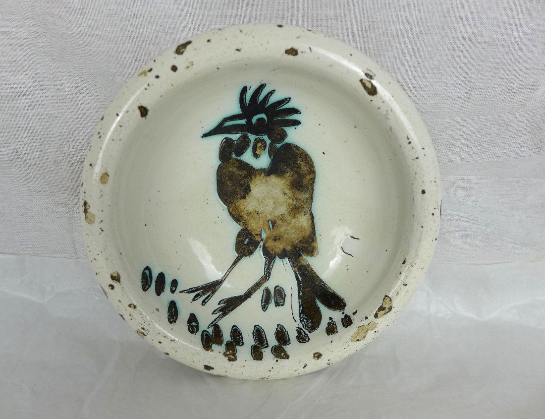 Pablo Picasso 'Bird with tuft Ceramic Bowl (1 of 11)