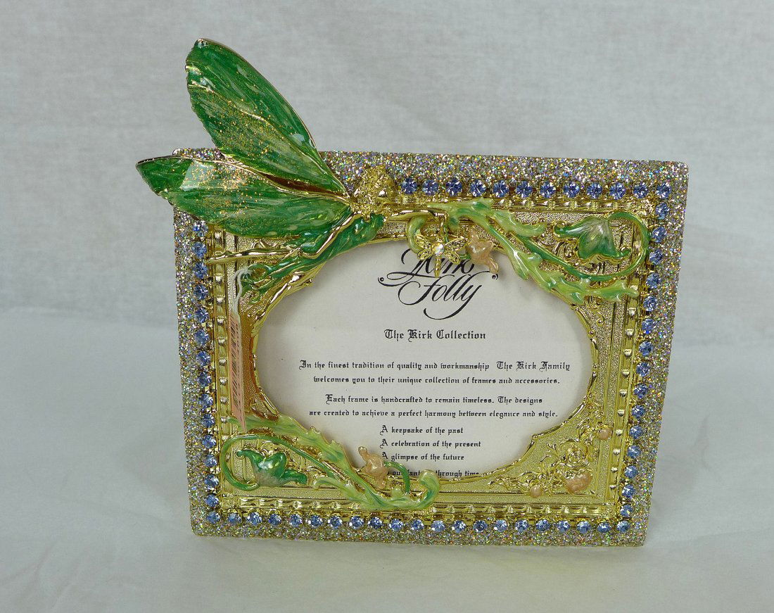 Kirks Folly Original Enamel Fairy Picture Frame (1 of 4)