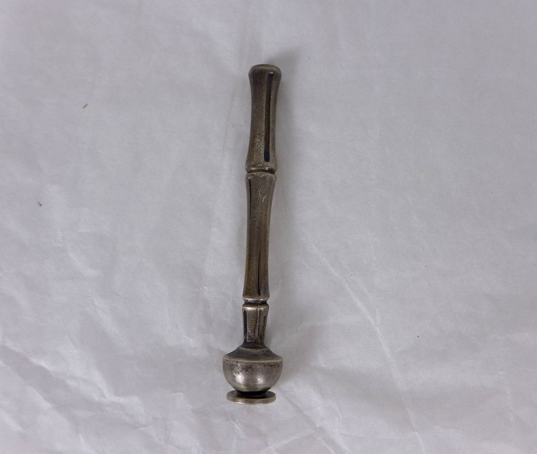 Tiifany & Co Sterling Silver Bamboo Dialer Pipe Tamper (1 of 6)