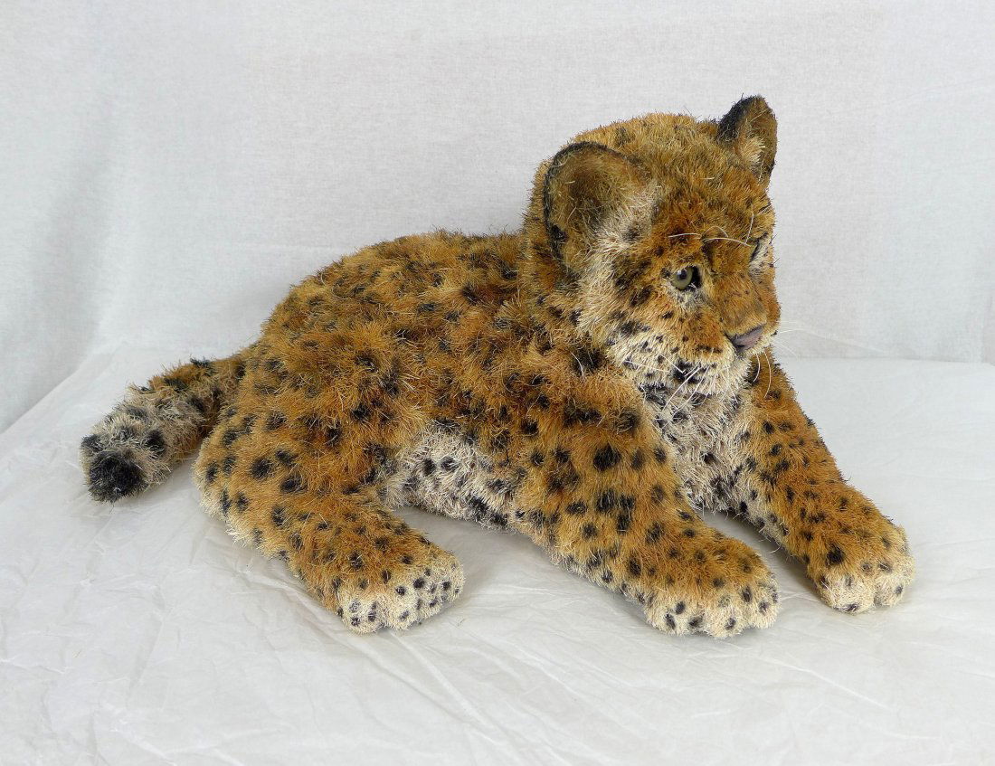 Anne Andersson Sisal Cheetah Cub Sculpture (1 of 8)
