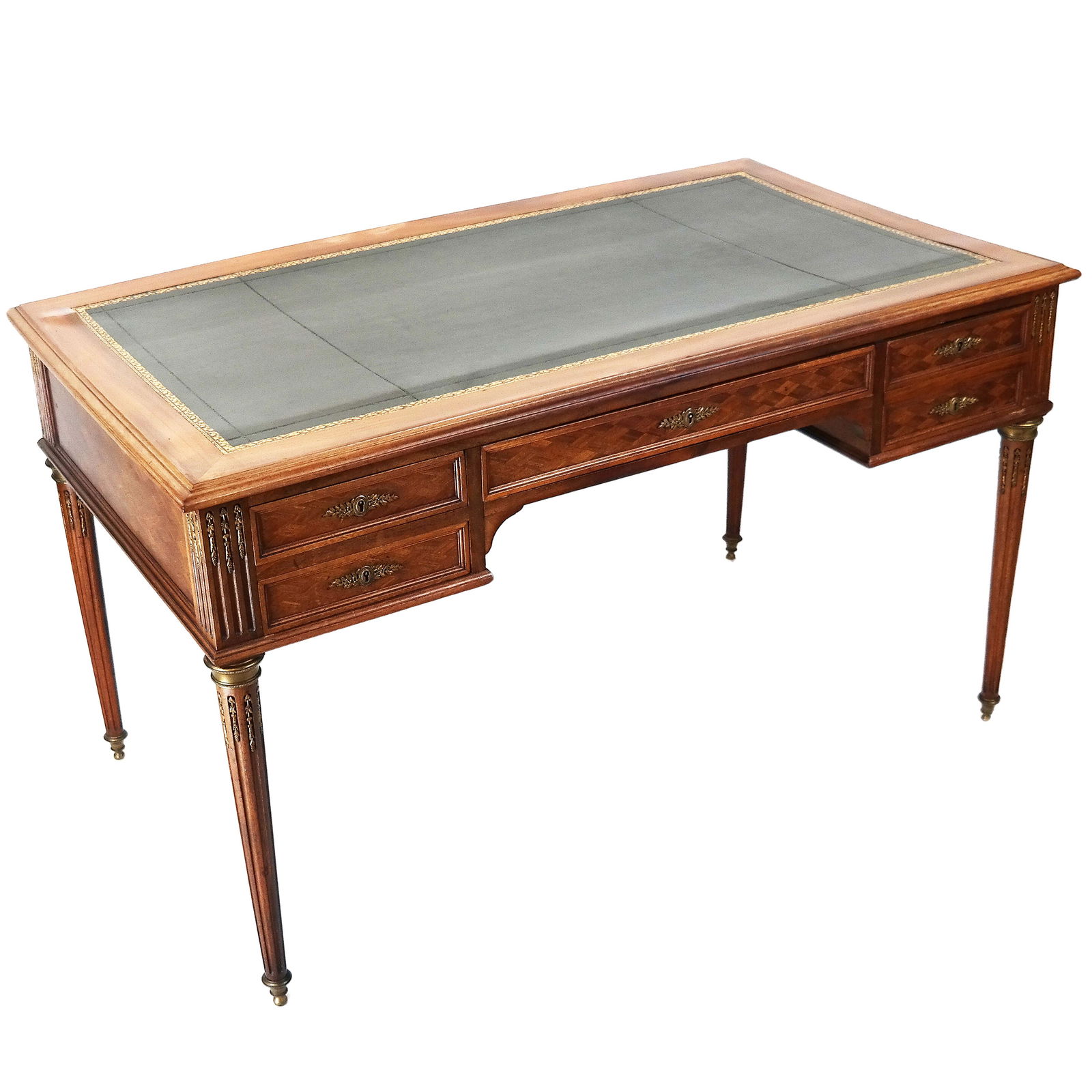 19th C. French Bureauplat by Kreiger, Paris (1 of 15)