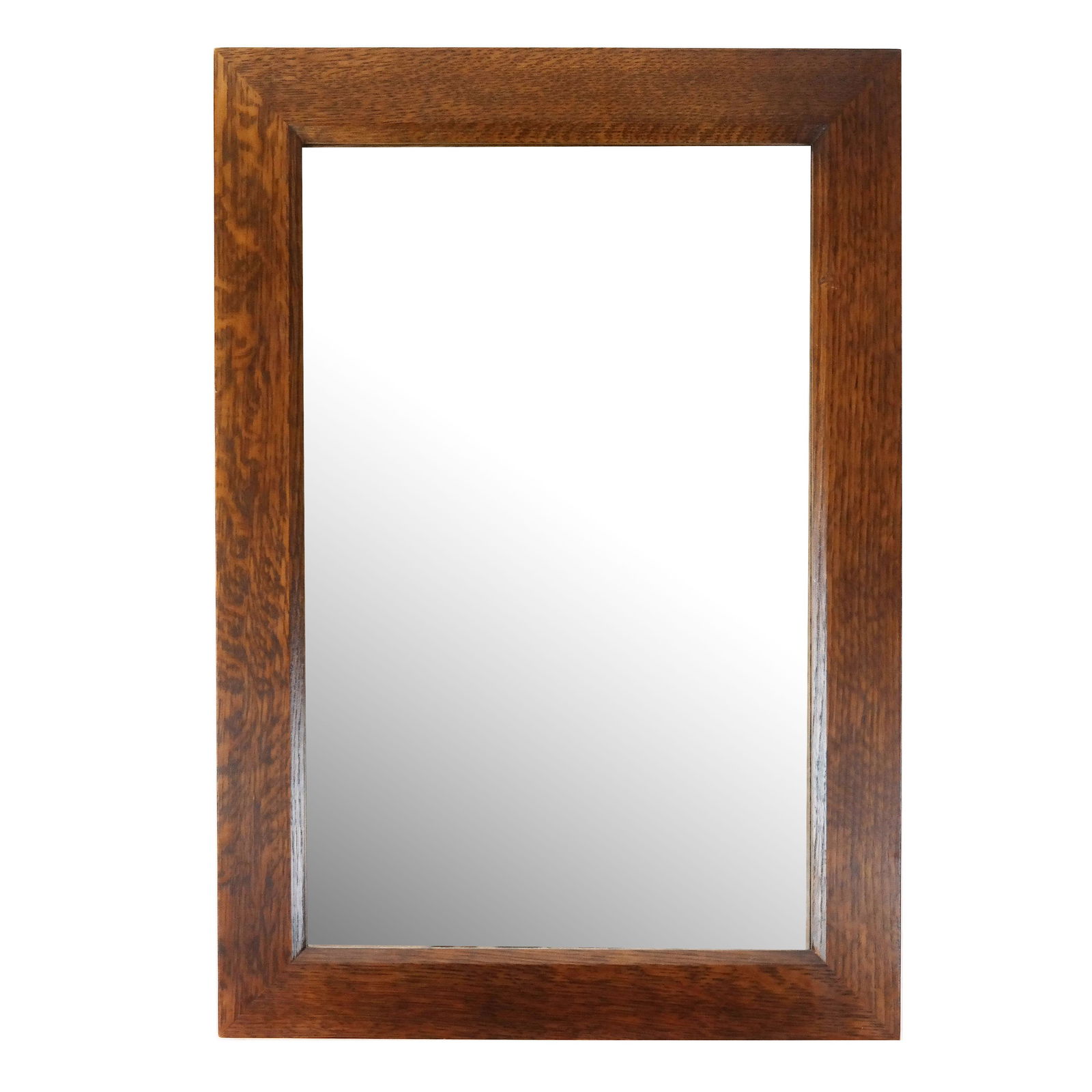 Stickley Oak Rectangular Mirror (1 of 6)