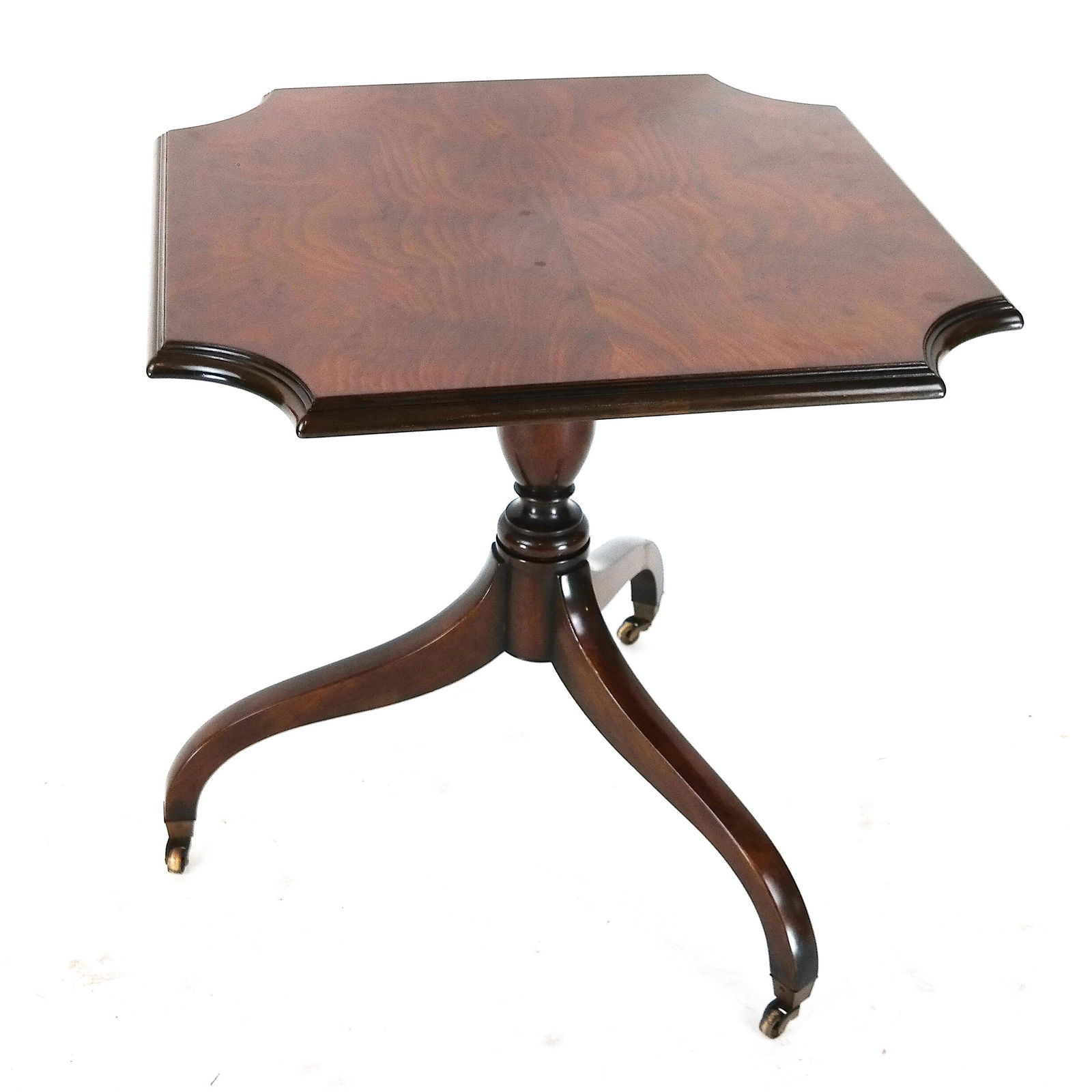 Kittinger Mahogany Cut Corner Side Table (1 of 8)