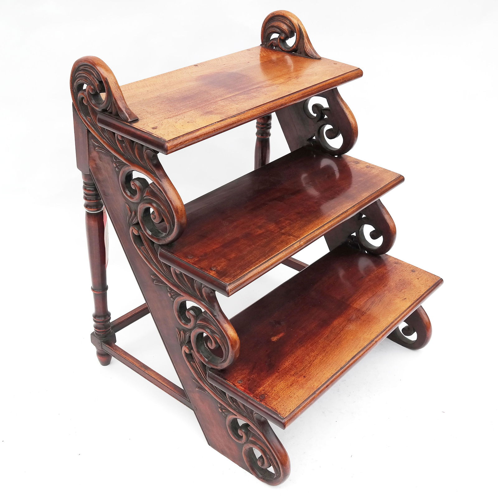 19th C. Victorian Library Steps (1 of 7)