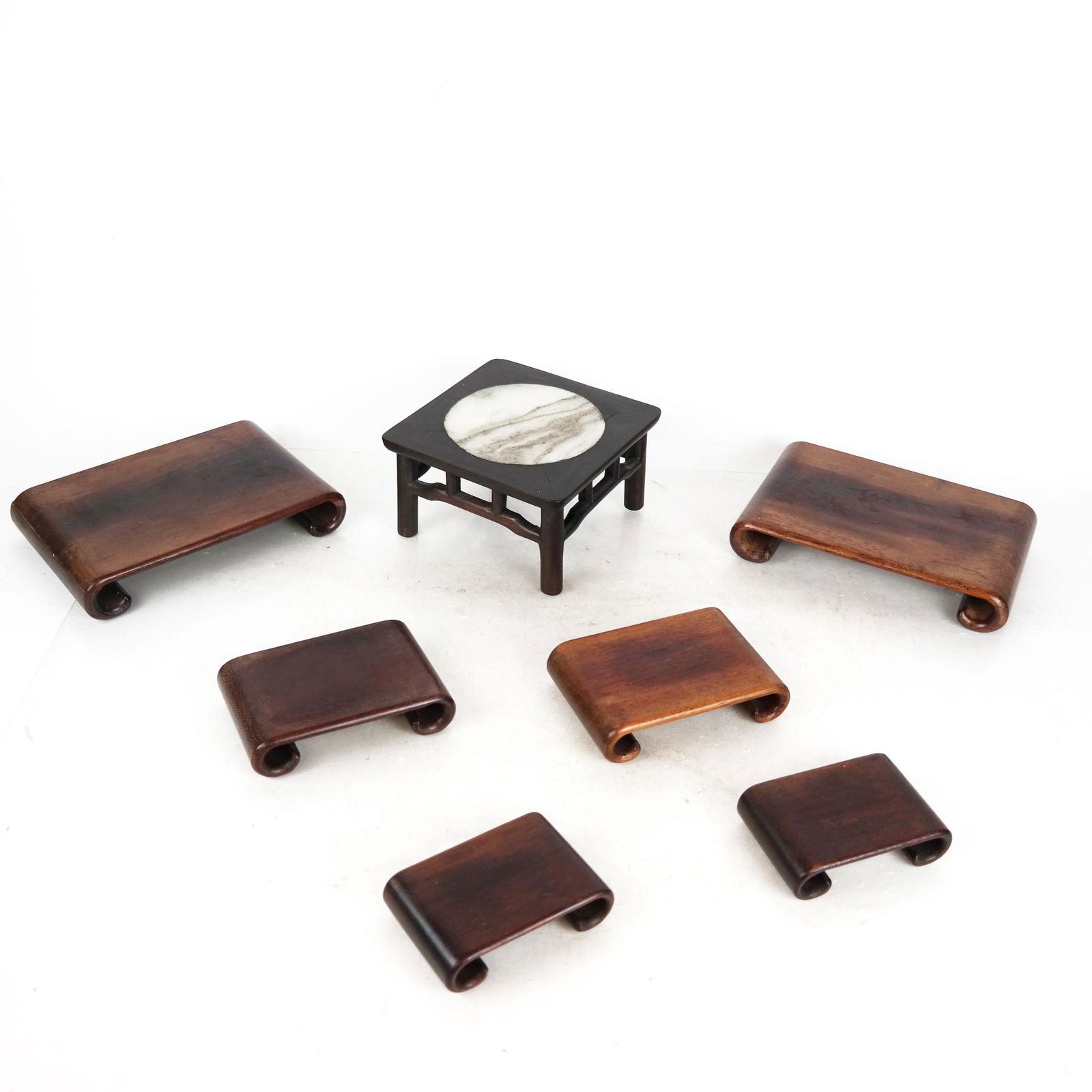 Seven Chinese Wood Stands (1 of 9)