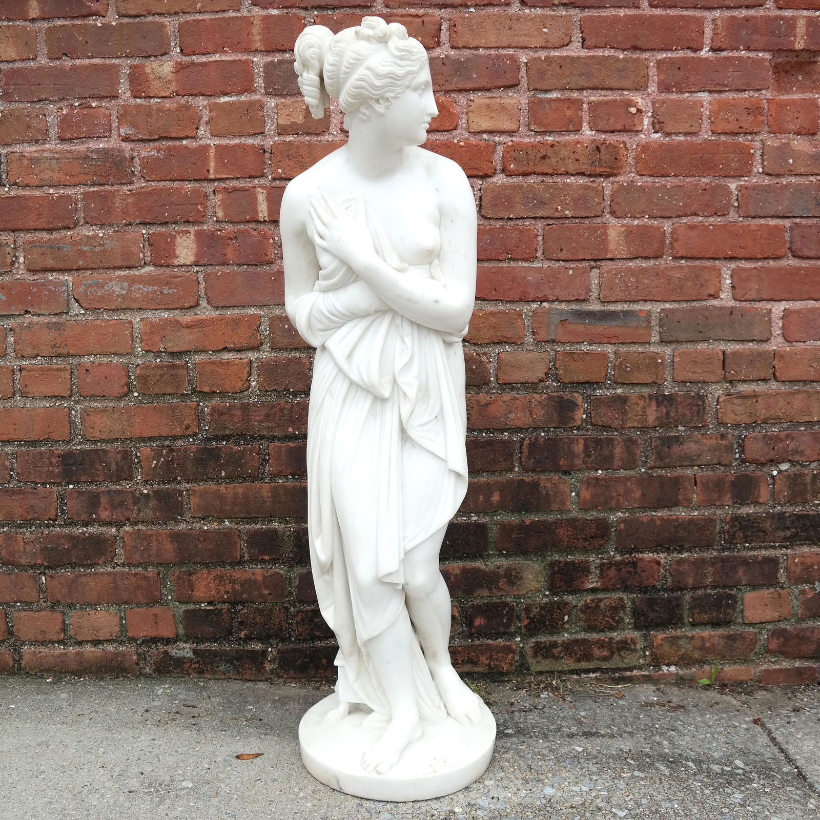 Bathing Venus Marble Statue After Canova (1 of 9)