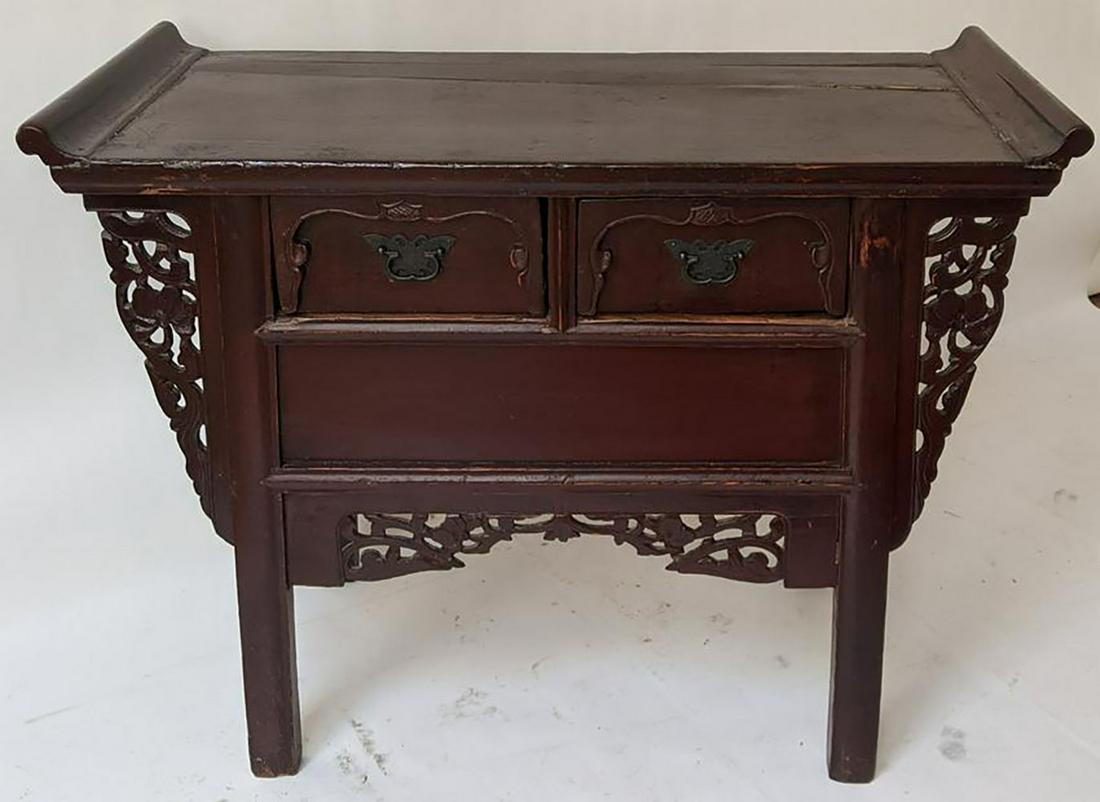 Asian Two-Drawer Chest (1 of 13)