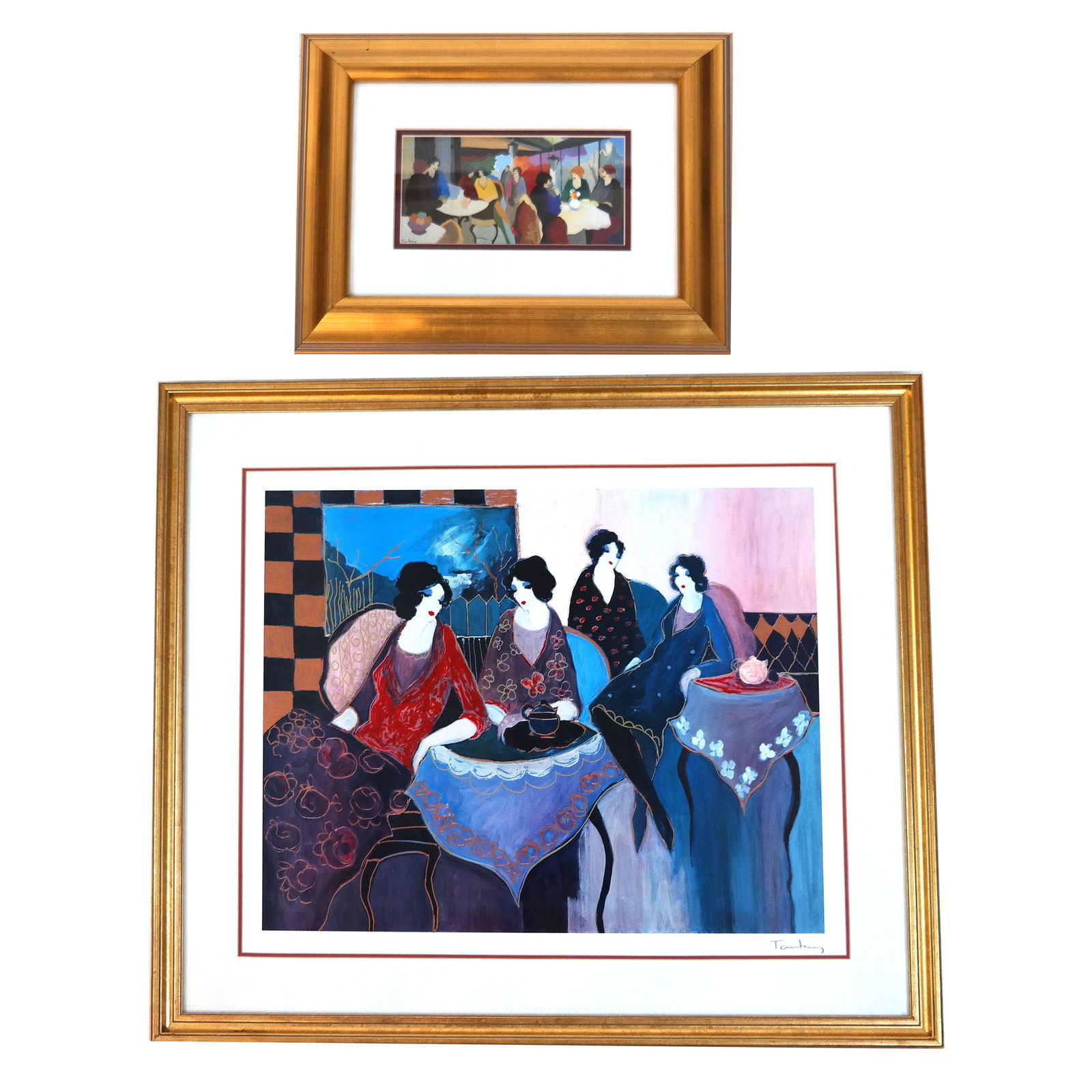 Itzchak TARKAY: Ladies Lunch - Two Offset Prints (1 of 10)