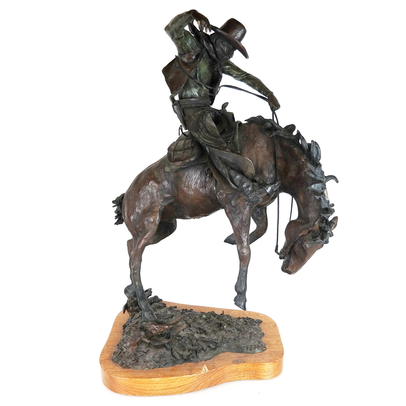 DARO: "Bronco Buster" - Bronze Sculpture (1 of 10)
