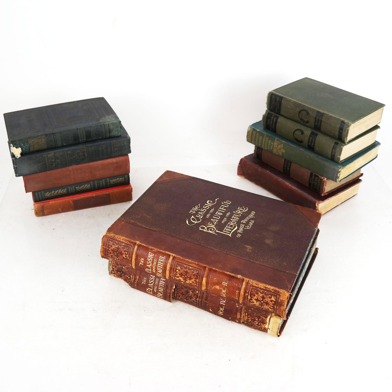 12 Vintage Books - Dickens, Twain, Kipling, Others (1 of 4)