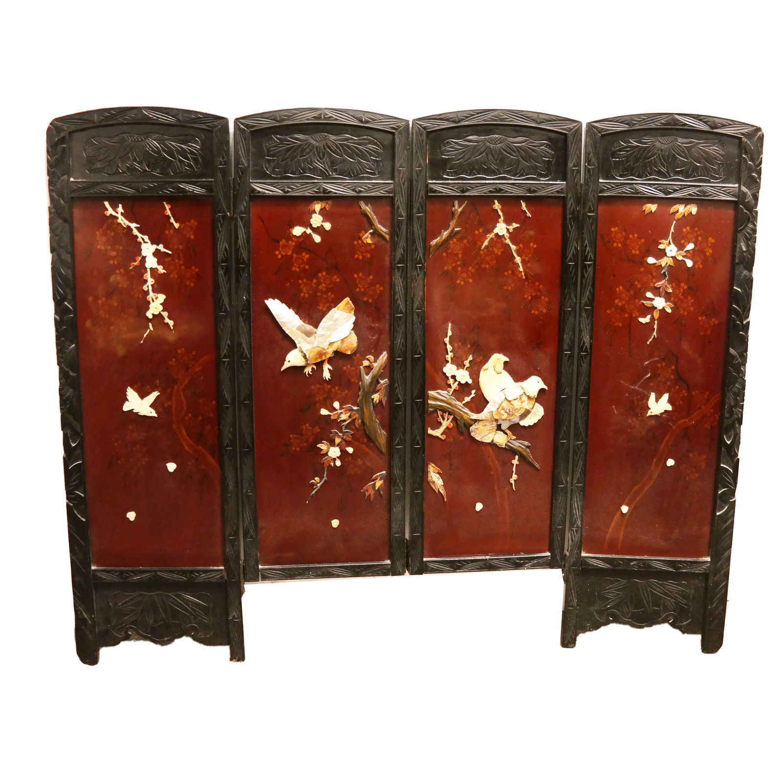 Chinese 4-Panel Table Screen (1 of 7)