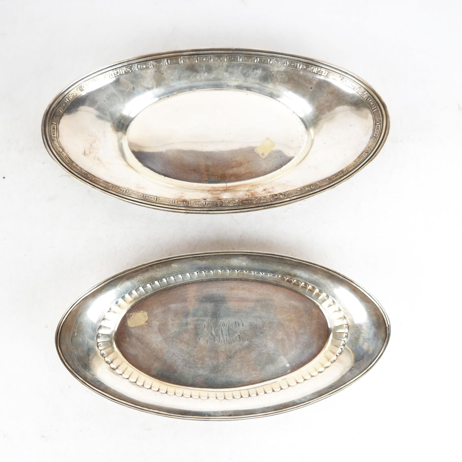 Two Sterling Silver Bread Trays Sep 11, 2021 Roland NY in NY