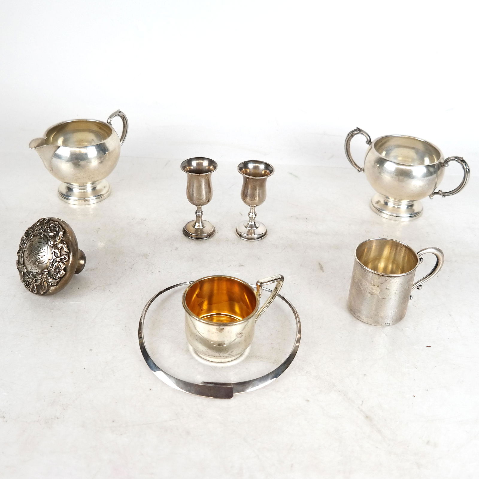 8 Assorted Sterling Silver Articles (1 of 14)