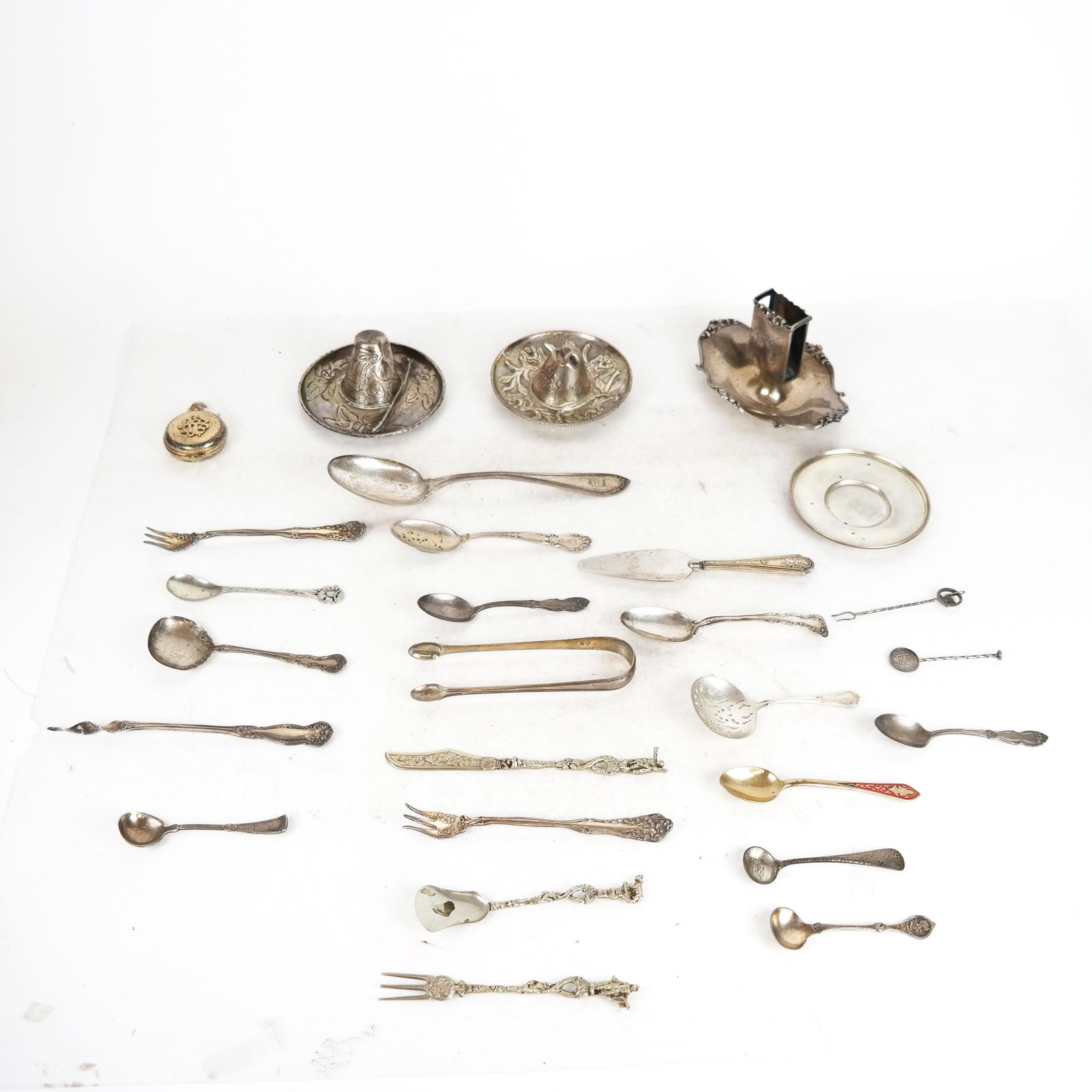 Assorted Sterling Silver & Silver Plate Articles (1 of 20)