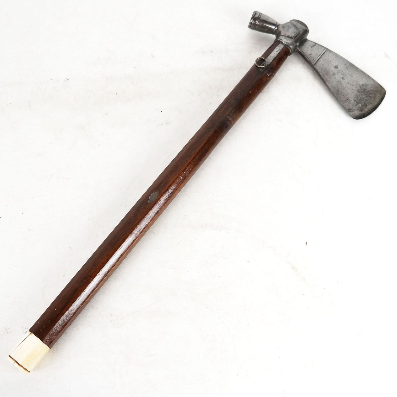 Pipe Tomahawk Presented to Gov. Aaron A. Brown (1 of 10)