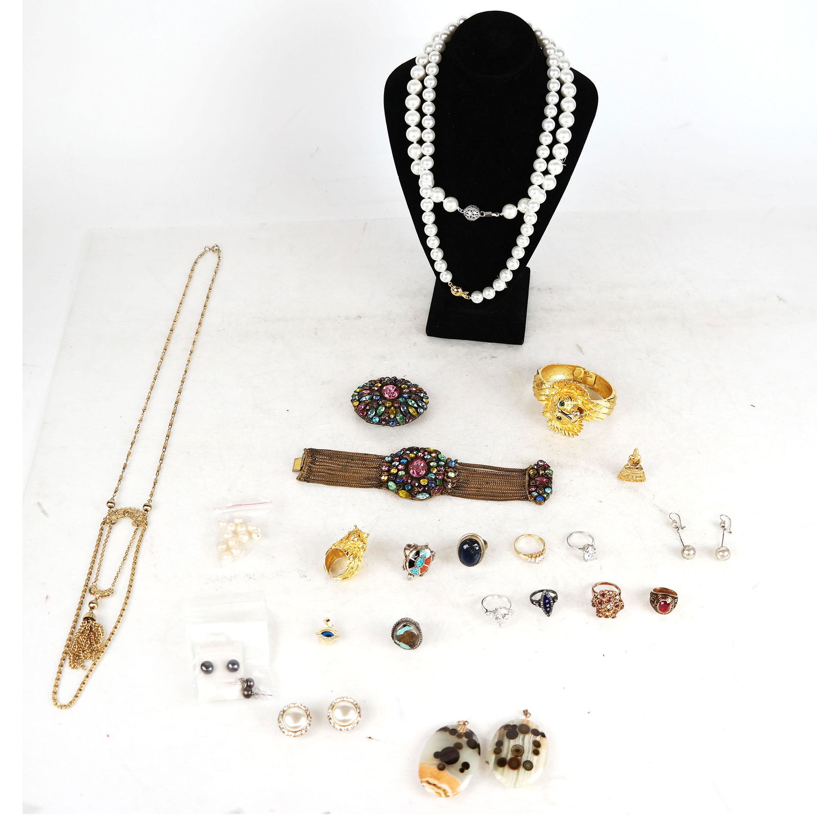 Bag of Jewelry: Mostly Costume, Some Sterling (1 of 9)