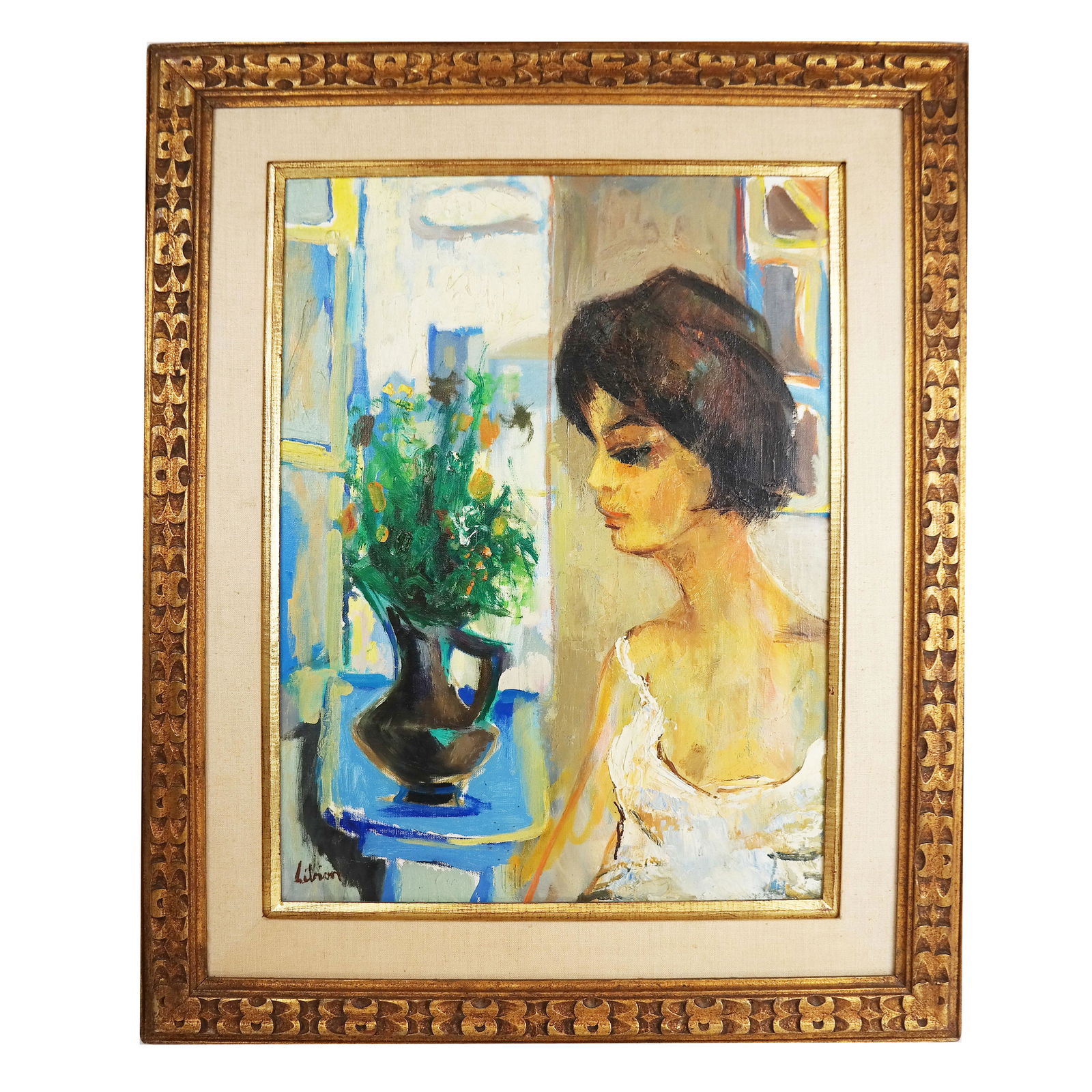 LITRON : Study of Woman - Painting (1 of 5)