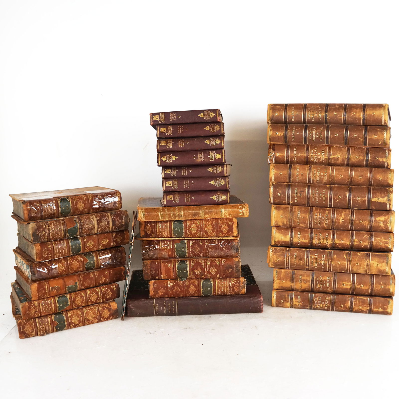 BOOKS: Proude's Histopry, Shakespeare, French (1 of 10)