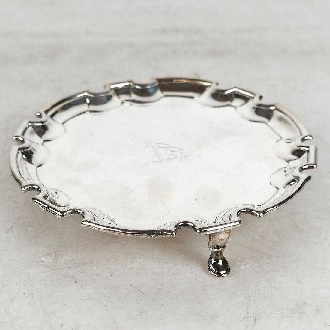 Antique English Silver Salver (1 of 6)