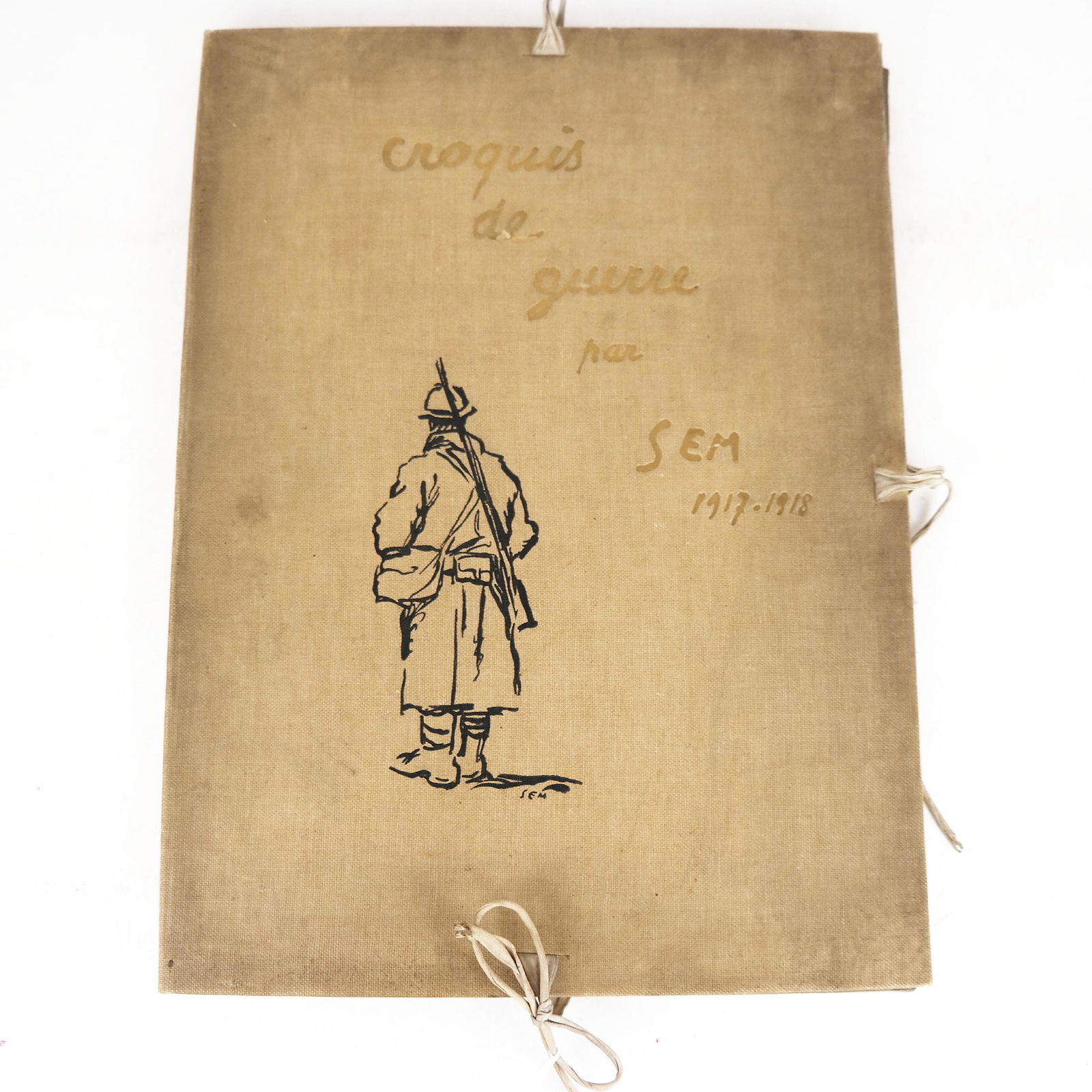 George GOURSAT: Croques de Guerre - Sketches (1 of 13)