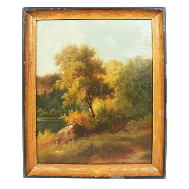 G. W. WATERS: Landscape - Oil Painting (1 of 10)