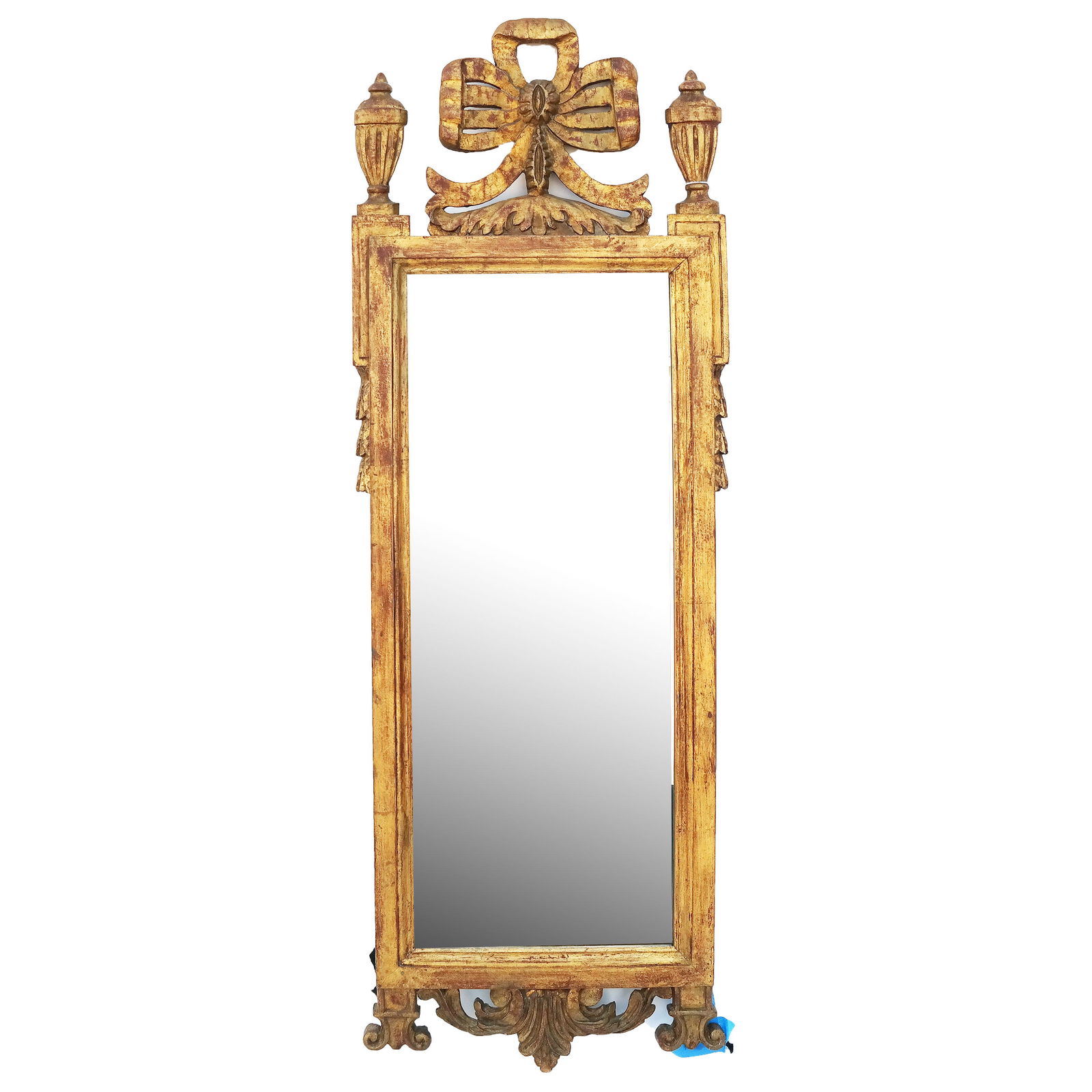 20th C. Swedish Gilt Wood Mirror (1 of 6)