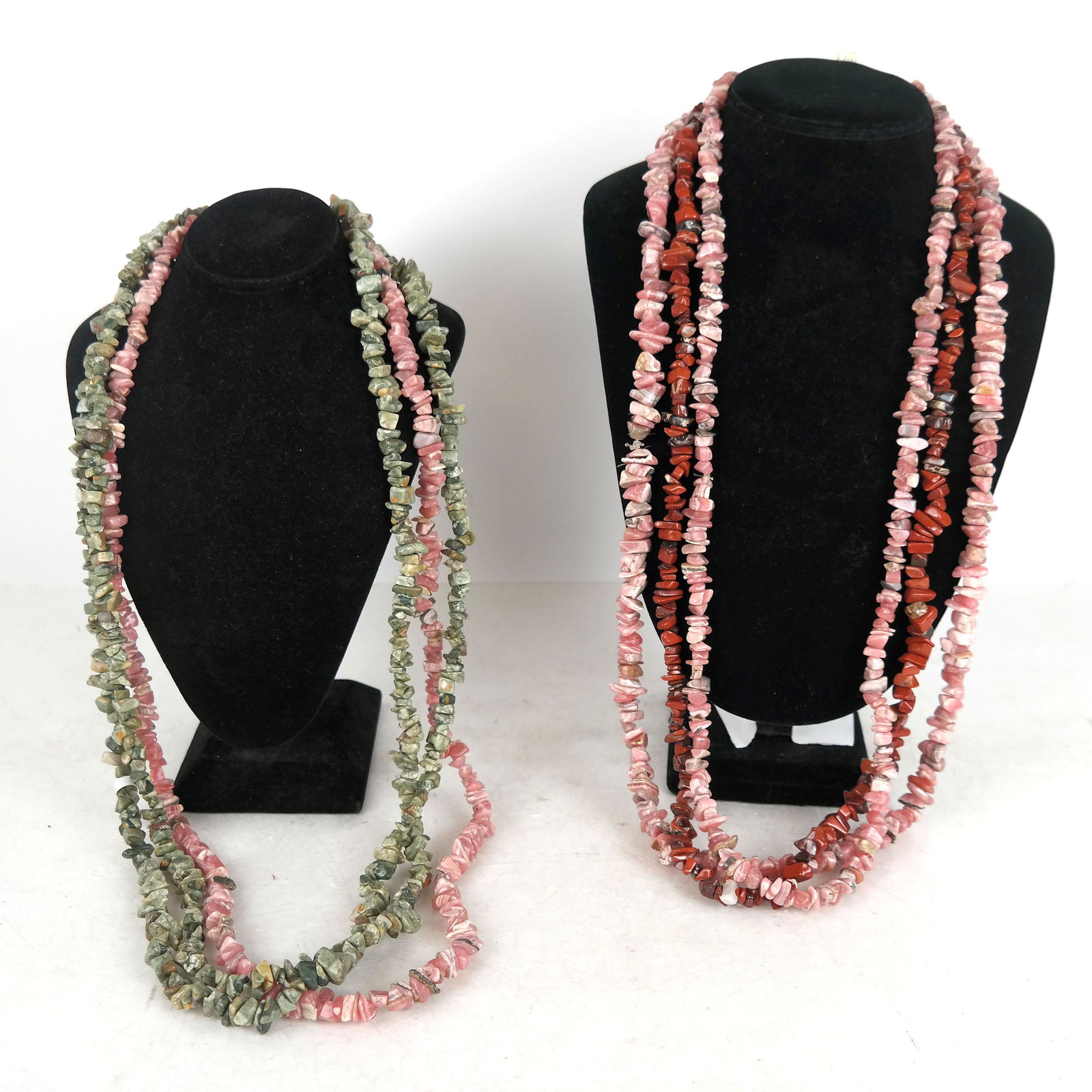 Six Strands of Jasper Chunk Beads (1 of 5)