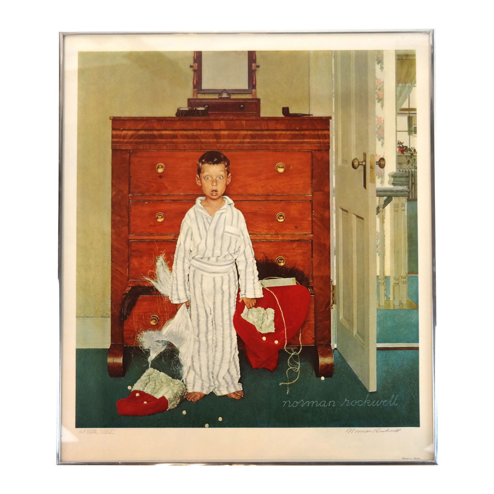 Norman ROCKWELL: "The Discovery" - Signed Print (1 of 7)