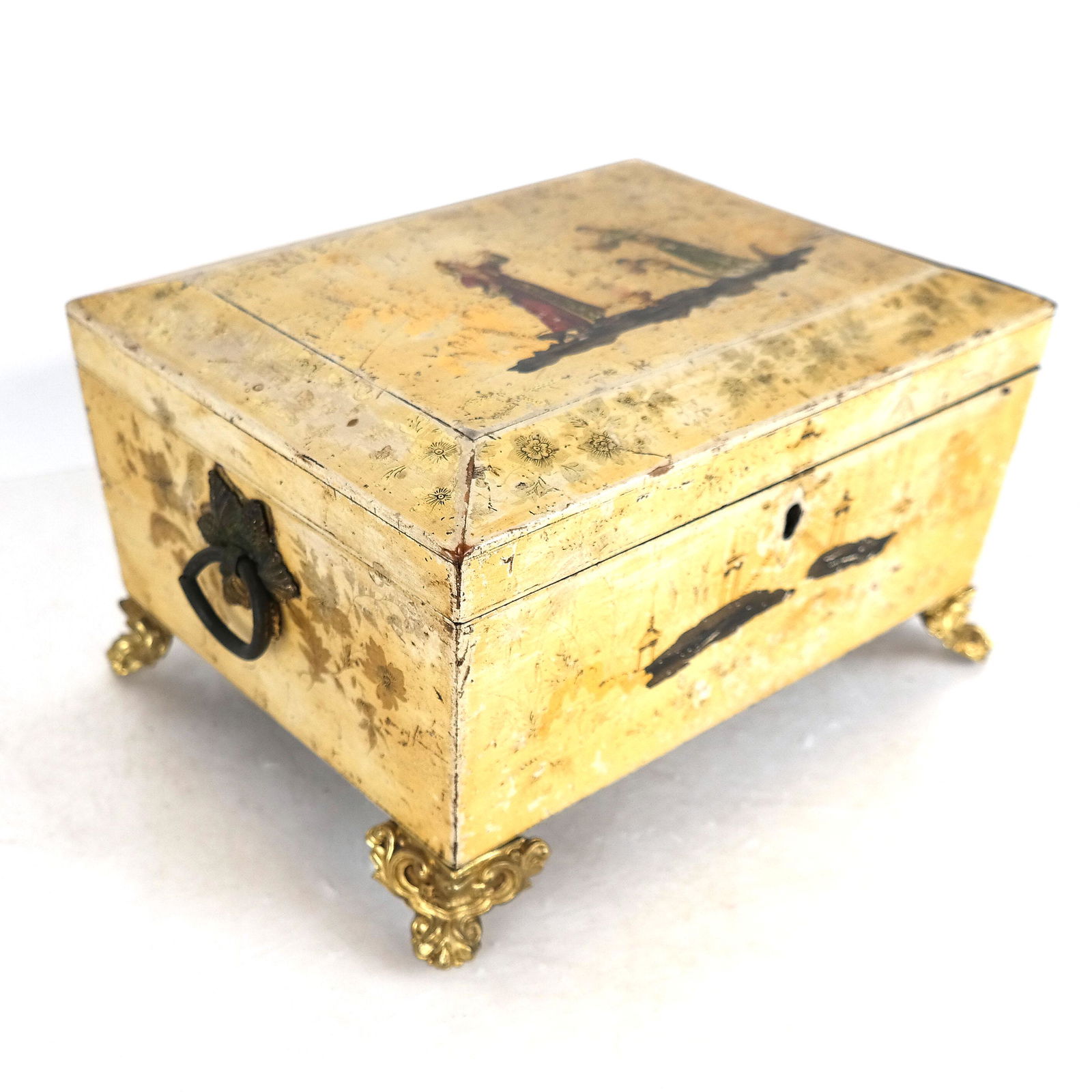 Antique English Table Top Box (1 of 8)