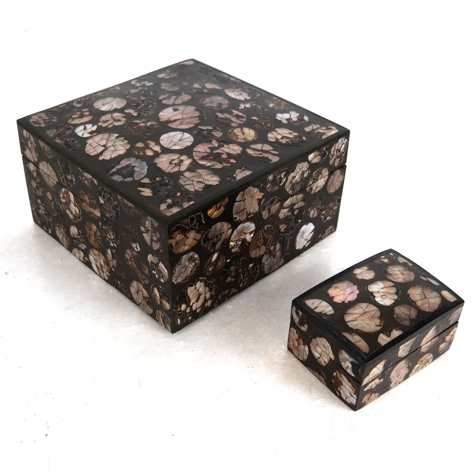 Two R & Y Agoustin Table Top Boxes (1 of 10)