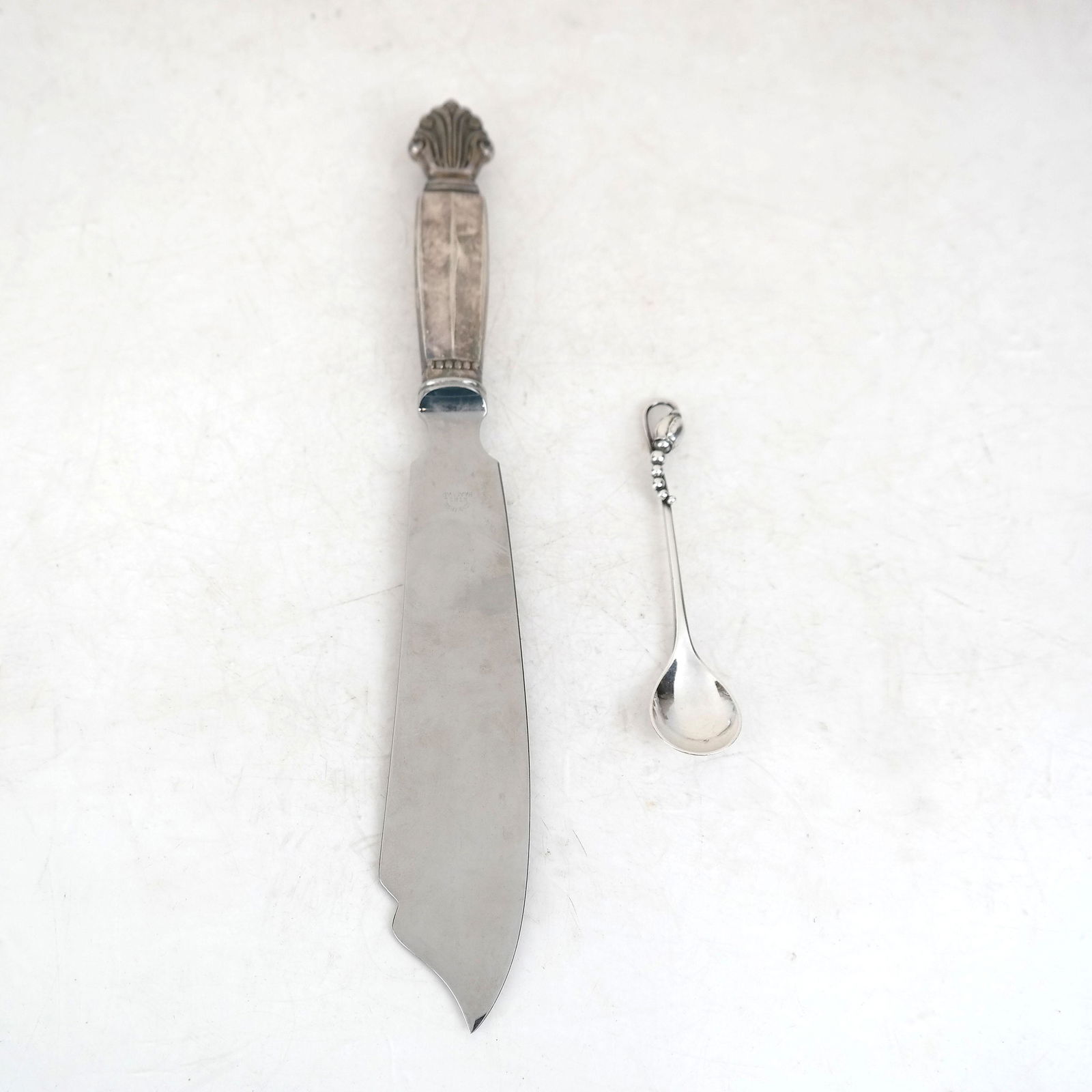 Two Pcs, Georg Jensen Sterling Silver (1 of 9)