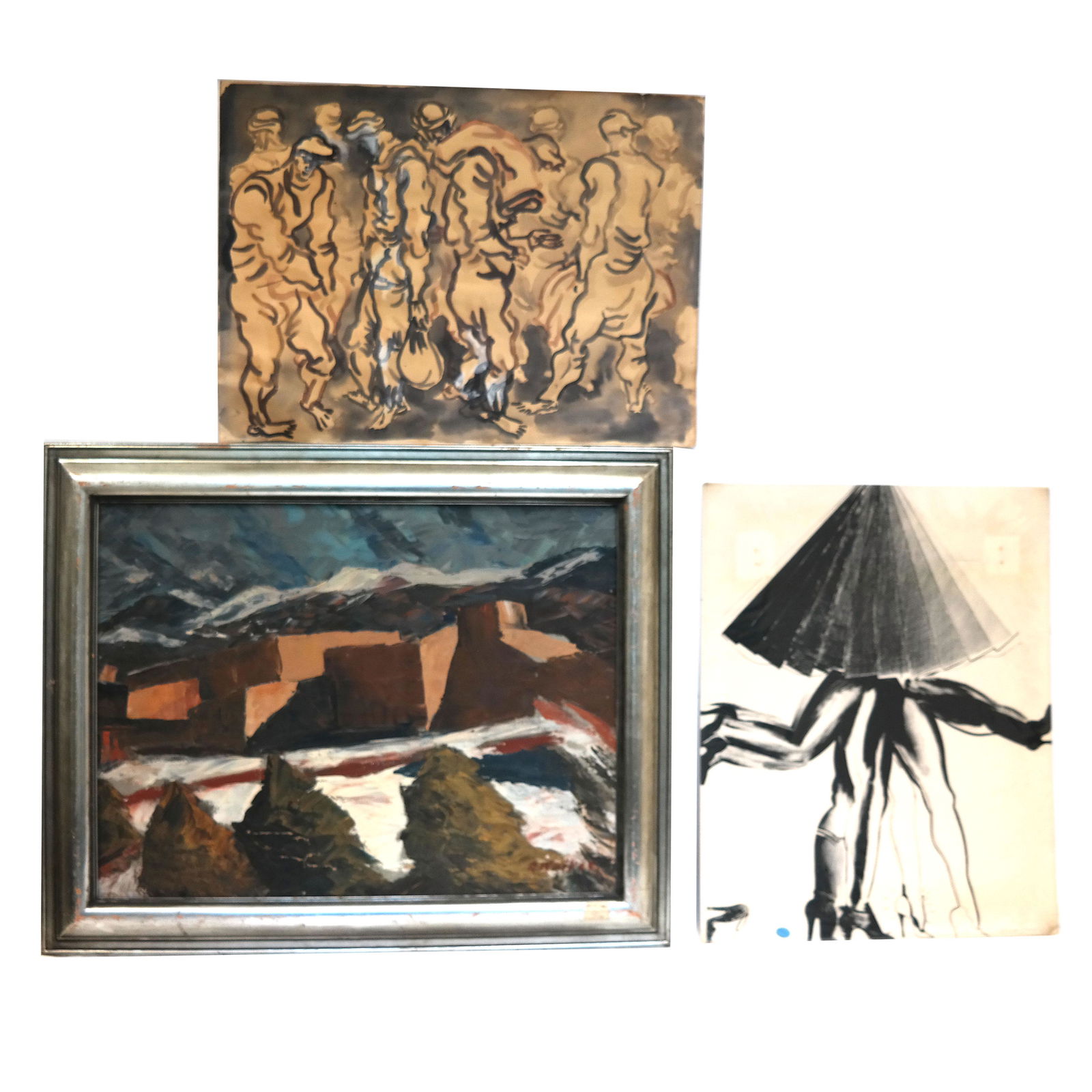 Lot of 3 Art Works (1 of 11)