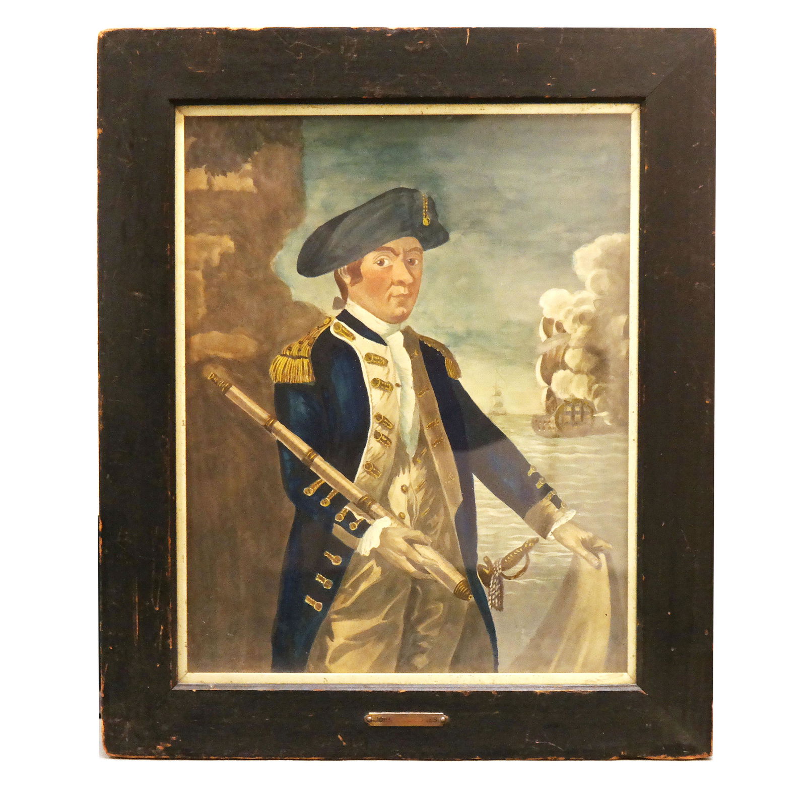 American School, 19th C. - Sea Captain - Painting (1 of 4)