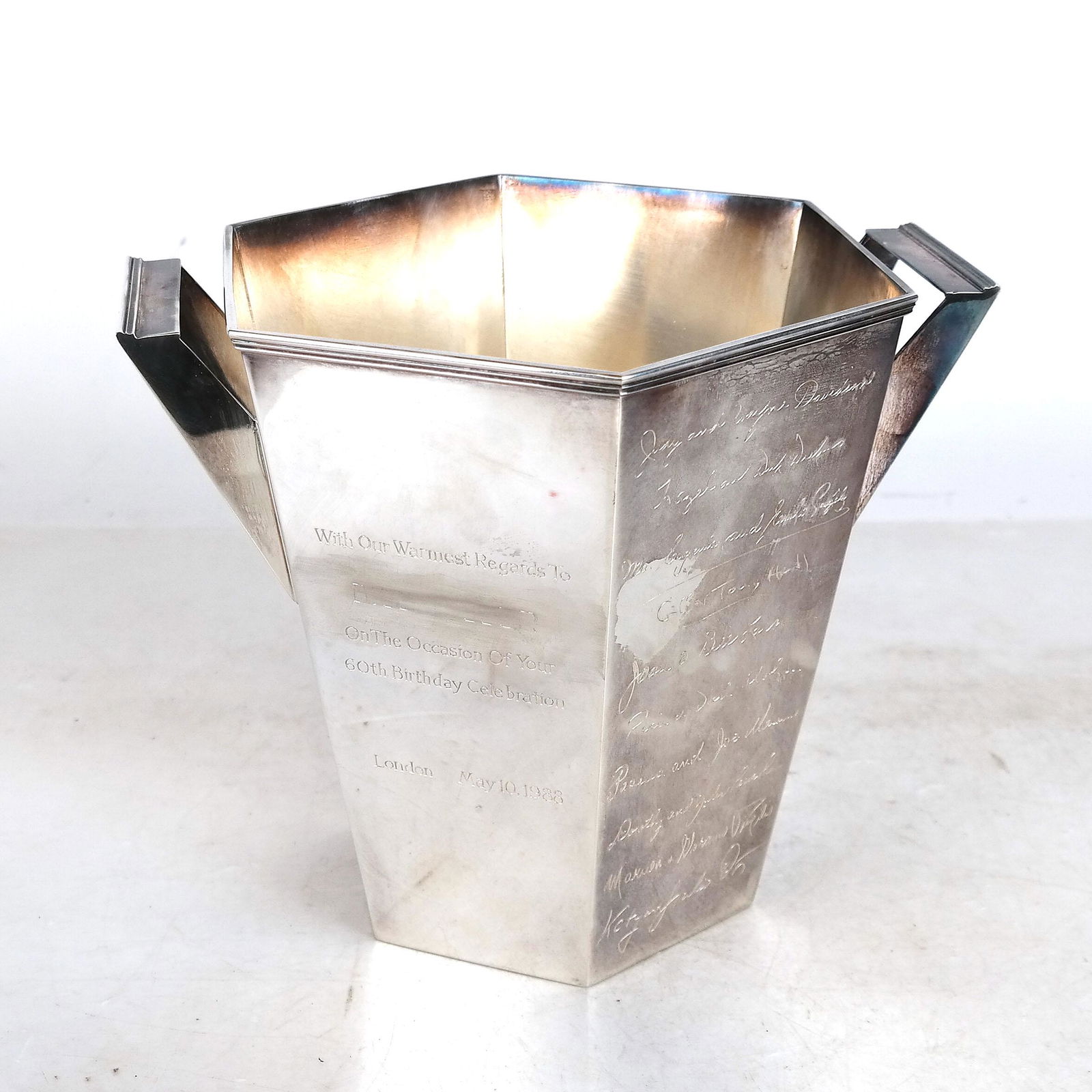 Tiffany & Co. Sterling Silver Champagne Bucket (1 of 7)