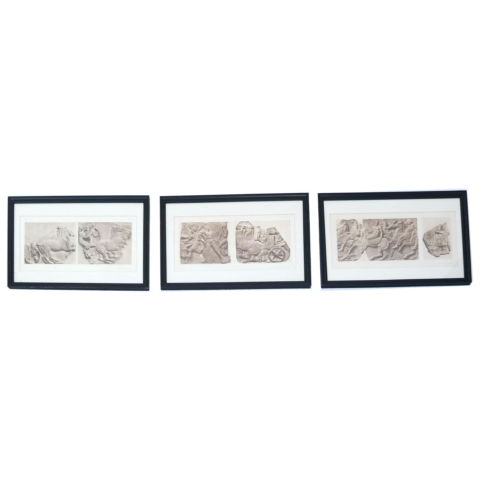 Early 20th C. Photos of the Elgin Marbles (3 Pcs) (1 of 8)